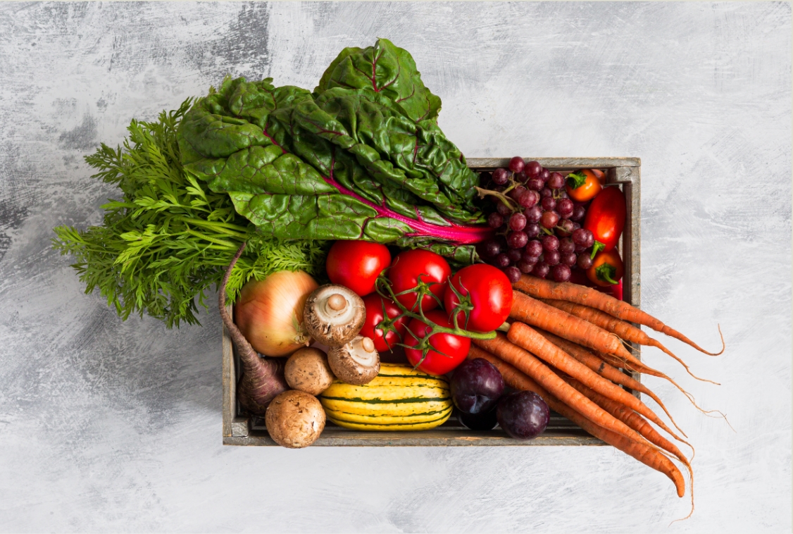 Fresh Harvest Box Header